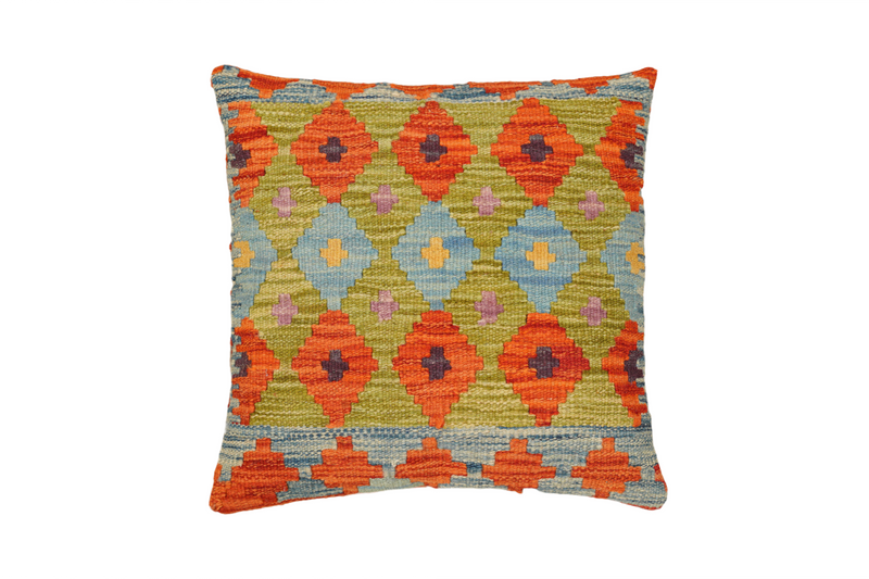 Decorative kilim CUSHION cover 17" x 17"