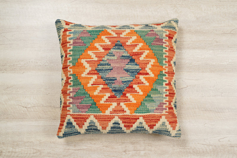 Decorative Kilim CUSHION COVER 17" x 17"