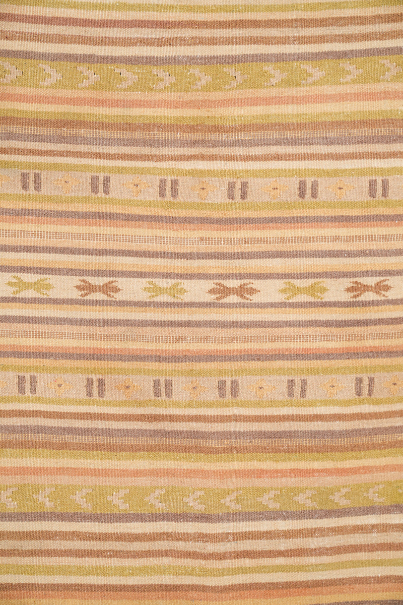 Vintage Indian Kilim 6'6" x 4'6"