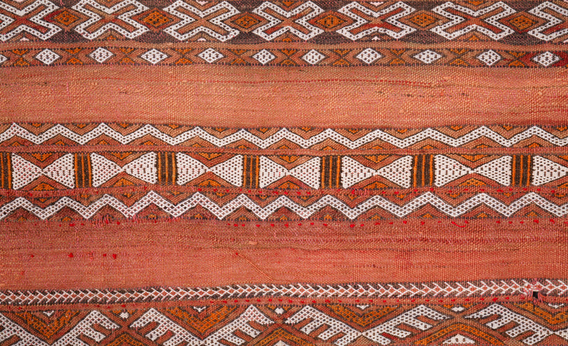 Vintage Moroccan Berber Kilim 4'2" X 3'5"