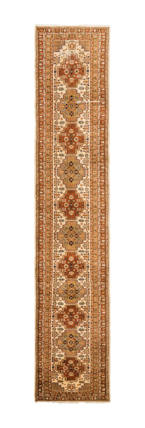 Vintage Kashmiri Hallway Rug 13' x 2'7"