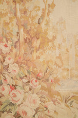 Vintage Forest Manor Tapestry 5'10" x 4'1"