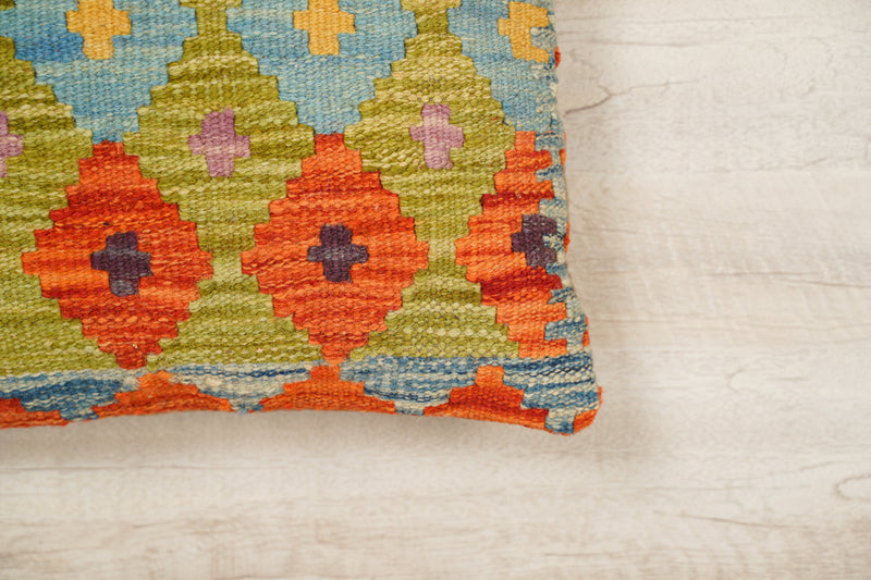 Decorative kilim CUSHION cover 17" x 17"