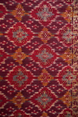 Antique South Sumatra Silk textile 8'10" x 2'10"