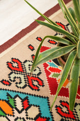 Vintage Scandinavian Kilim 5'3" x 3'2"