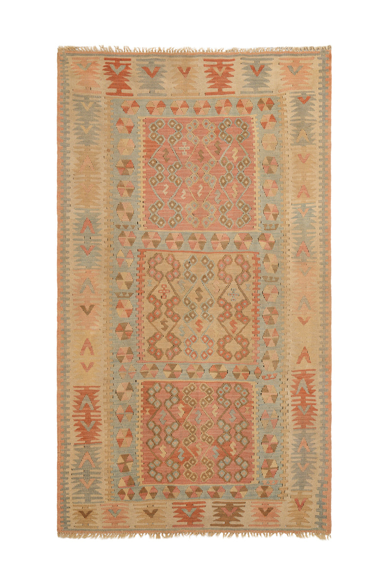 Antique Anatolian Kilim 6'1" x 3'6"