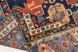 Antique Caucasian Shirvan Rug 9' x 4'8"