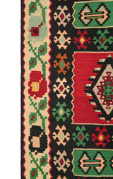 Vintage Balkan Kilim 6'4" X 3'3"