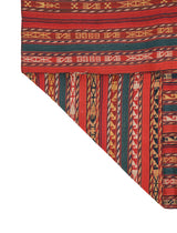 Antique Uzbek Jajim Kilim 4'9" x 4'5"