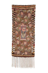 Vintage Scandinavian Rya Rug 3'5" x 1'7"