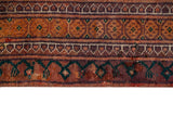 Vintage Turkoman Tekke Hallway Rug 9'9" x 4'2"