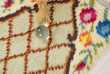 Vintage Scandinavian Rya Rug 3' x 2'