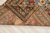 Antique Caucasian Karabagh Hallway Rug 11'1" x 3'5"