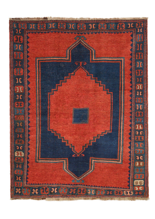 Antique Caucasian Kazak Rug 6'2" x 4'10"