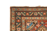 Antique Caucasian Karabagh Hallway Rug 11'1" x 3'5"