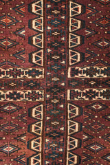 Antique Turkmen Hutchulu Rug 5'9" x 4'3"