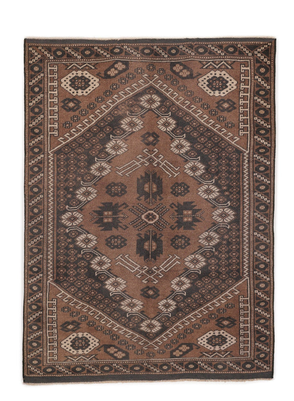 Vintage Turkish Bergama Rug 5'1" x 3'9"