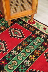 Vintage Balkan Kilim 6'4" X 3'3"