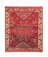 Antique Turkish Bergama Rug 5'5" x 4'6"