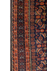 Antique Baloch Tribal Rug 6'2" x 3'3"