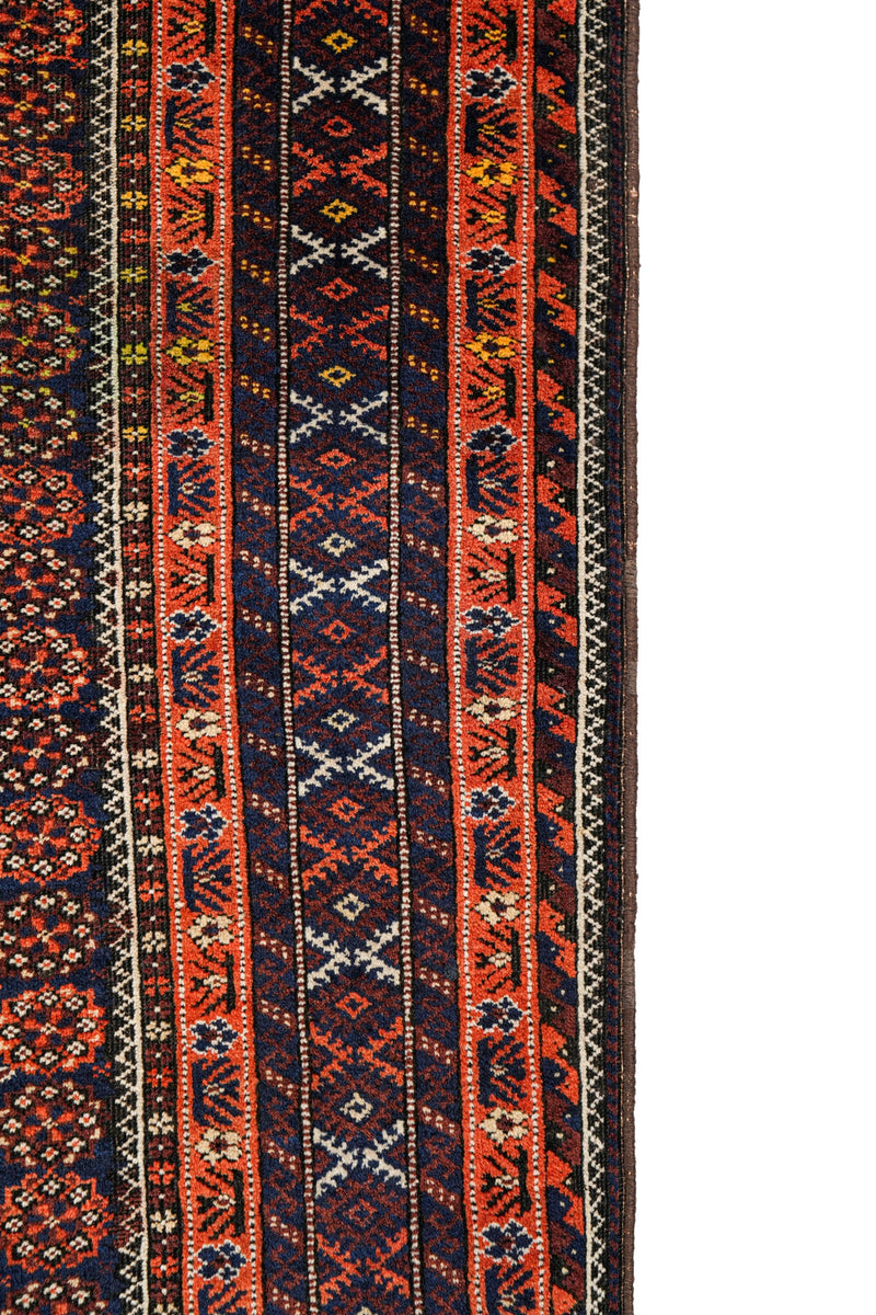 Antique Baloch Tribal Rug 6'2" x 3'3"