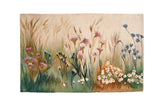 Vintage Polish floral Tapestry  4'7" x 3'