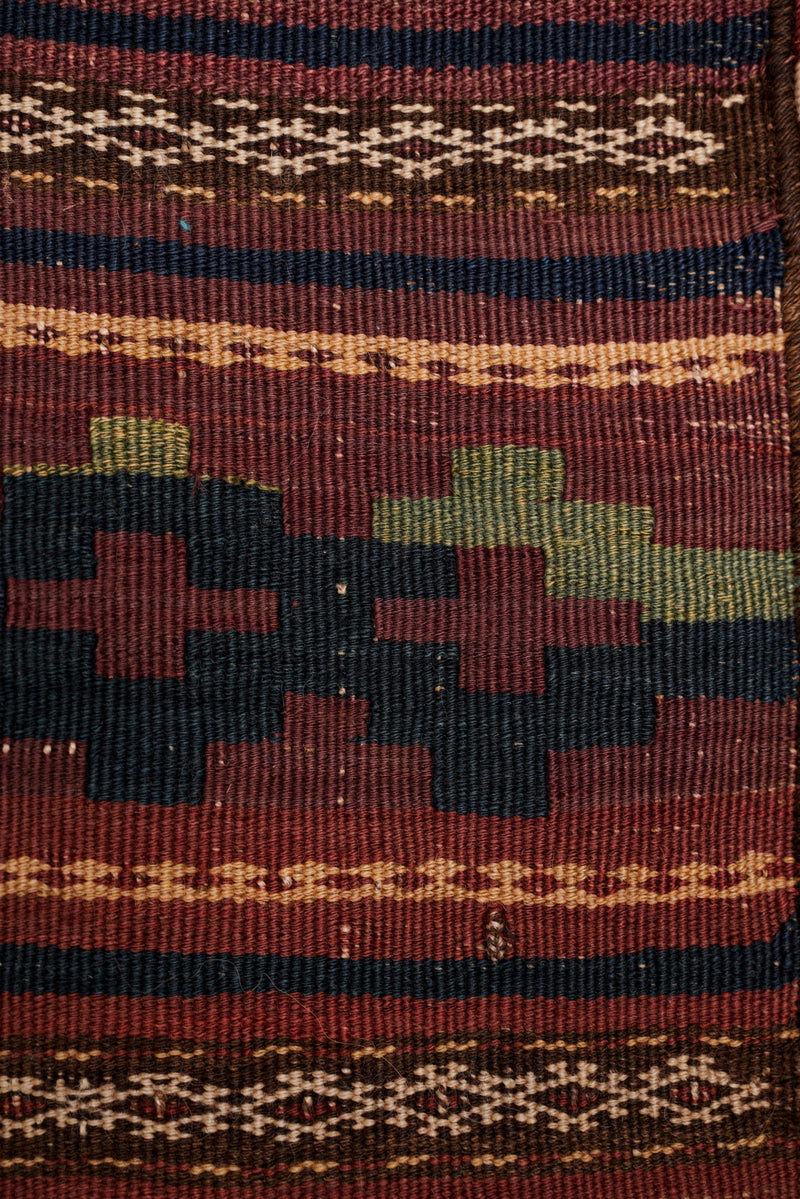 Antique Uzbek Kilim 6' x 3'8"