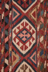 Antique Caucasian Shirvan Kilim 10'7" x 7'2"