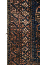 Vintage Baloch Rug 1'9" x 2'